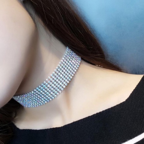 Jewelry - 8 for $15 Multicolor Rhinestone Choker